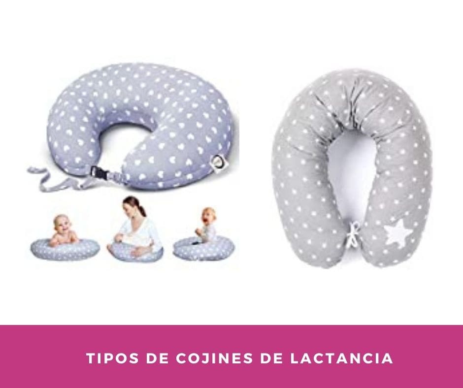Tipos de cojines de Lactancia